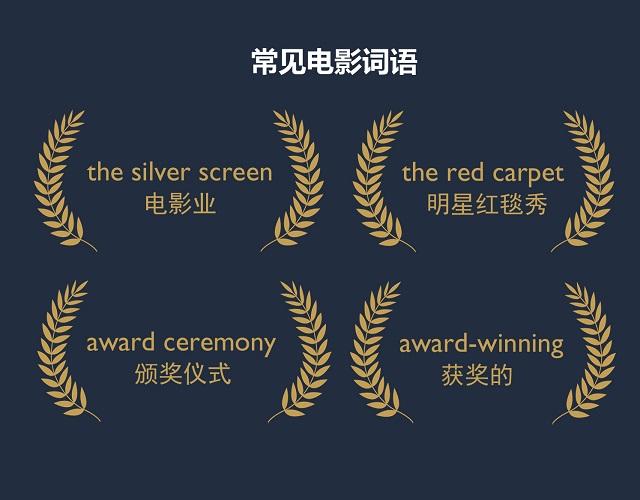 2017奧斯卡金像獎揭曉！用英語描述電影的地道表達